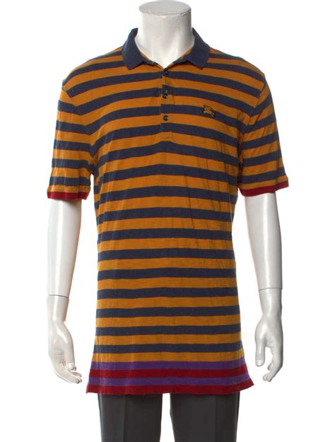 burberry london striped collar polo shirt|Burberry polo shirt outlet.